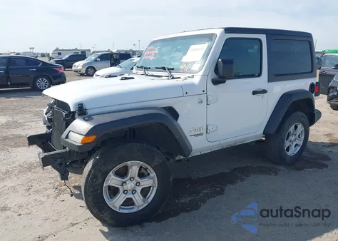 2020 Jeep Wrangler Sport S 4X4 z USA, uszkodzony, nr VIN 1C4GJXAG3LW275413